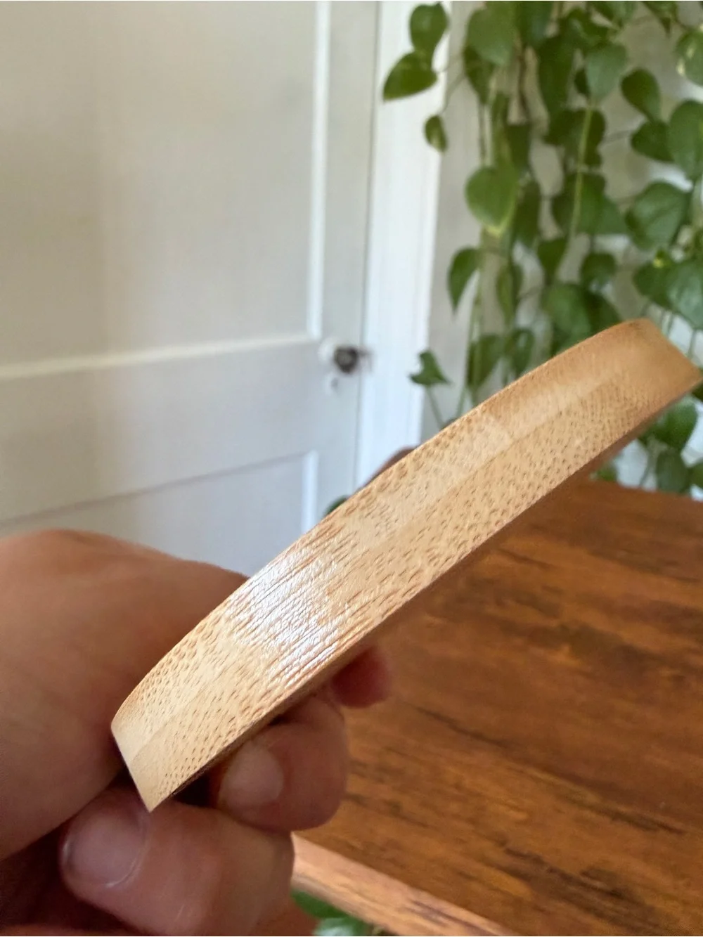 Natural Bamboo Soap Dish - Light Wood